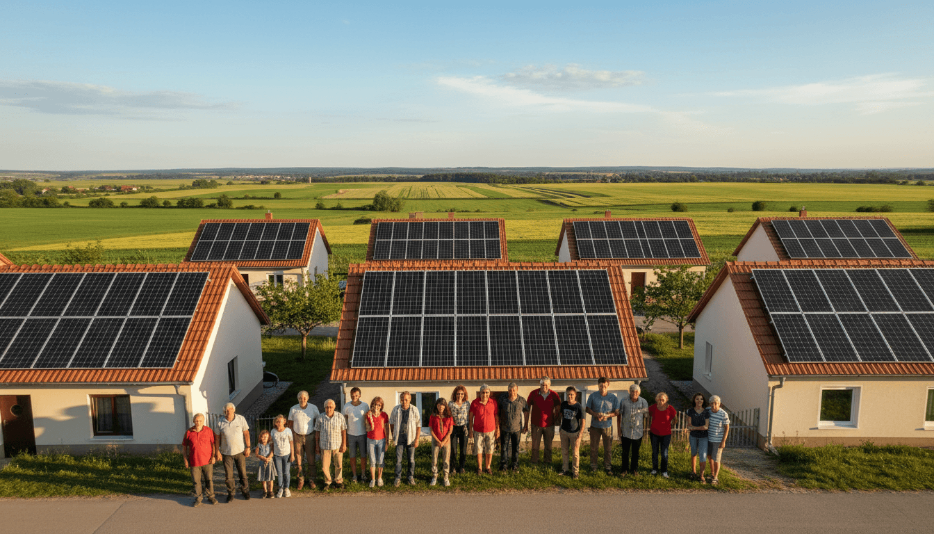 Éolienne installée dans un village près de Dschang